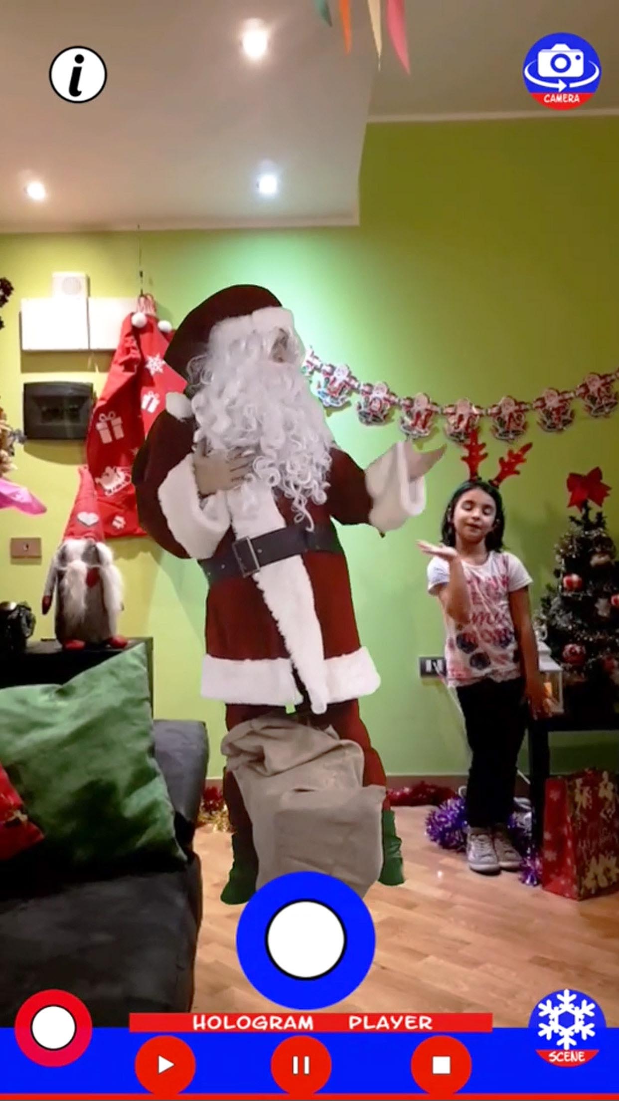 Biglietti Di Natale Youtube.Ayrion Santa Claus Video L App Che Porta Babbo Natale A Casa Tua Ayrion